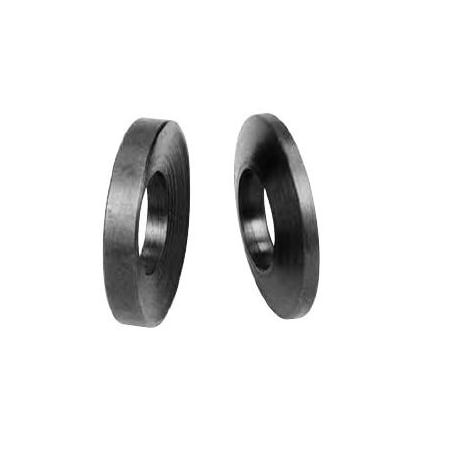 Te-Co Spherical Washer, Fits Bolt Size 1/4 18-8 Stainless Steel, Black Oxide Finish 47701